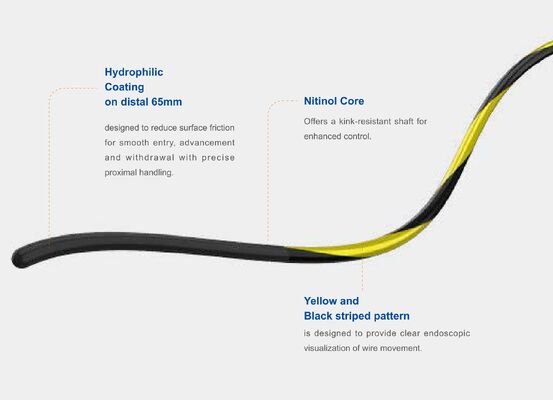 কেনা জিব্রা নিটিনল কোর গাইডওয়্যার Advanced Interventional Procedures এর জন্য নির্ভুলতা, নমনীয়তা এবং স্থায়িত্ব অনলাইন উত্পাদন