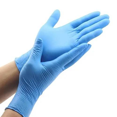 ভালো দাম Powder Free Disposable Protection Gloves Blue Composite Mixed Acid Alkali Resistant High Elastic Hands অনলাইন