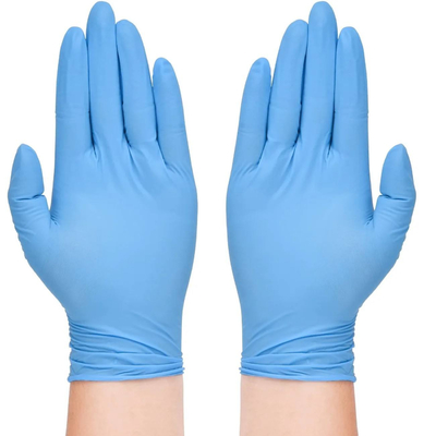 ভালো দাম Examination Powder Free Xl Nitrile Disposable Gloves Blue অনলাইন