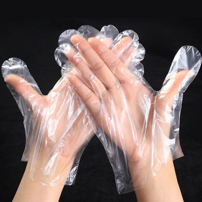 ভালো দাম 100PCS বক্স এককালীন গ্লাভস খাদ্য রান্নাঘর এইচডিপিই প্লাস্টিকের গ্লাভস এককালীন স্বচ্ছ রান্না গ্লাভস রেস্টুরেন্ট এবং হোম জন্য PE অনলাইন