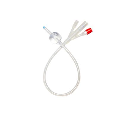 ভালো দাম Sterile 3-Way Silicone Foley Catheter for Adult Use with Balloon Control in Fr 16-26 অনলাইন