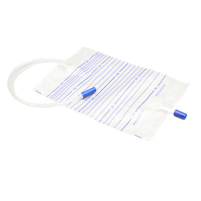 ভালো দাম Medical-Grade PVC Urine Bag with Push-Pull Drain Valve 2000ml Leakproof for Hygienic Collection অনলাইন