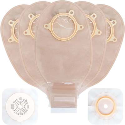 ভালো দাম Sterile Leakproof Comfortable Two-Piece Ostomy Bag with Opening for Easy Drainage অনলাইন