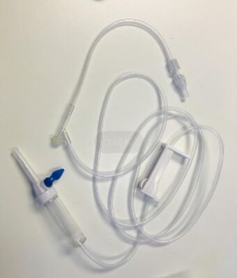 ভালো দাম শিশুদের ব্যবহারের জন্য 60 ড্রপ/ মিলি নিয়ন্ত্রিত প্রবাহ নিয়ন্ত্রক সহ একক ব্যবহারযোগ্য মেডিকেল ইনফিউশন সেট অনলাইন