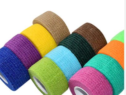 ভালো দাম শ্বাসপ্রশ্বাসযোগ্য আরামদায়ক এফডিএ অনুমোদিত ক্ষত ড্রেসিং এবং সুরক্ষার জন্য কোহেসিভ ব্যান্ডেজ অনলাইন